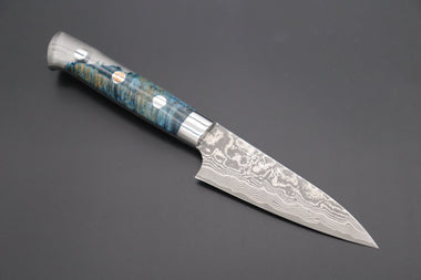 Takeshi Saji Paring Takeshi Saji SUMMIT ― Limited Edition Custom Series SMT-762 R-2 Custom Damascus Paring 95mm (3.7 Inch)