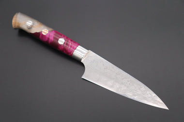 Takeshi Saji Paring Takeshi Saji SUMMIT ― Limited Edition Custom Series SMT-778 R-2 Custom Damascus Paring 95mm (3.7 Inch)