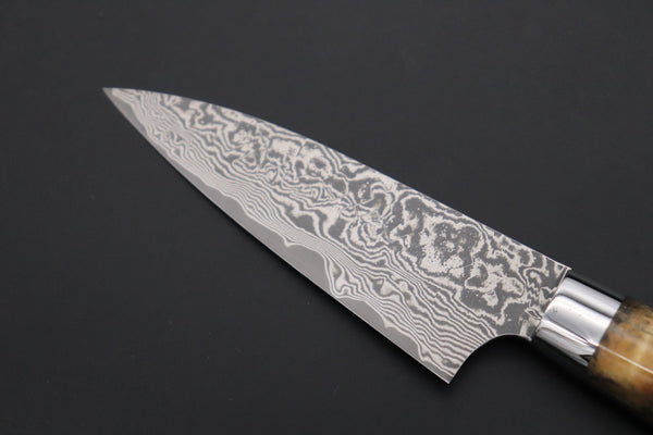 Takeshi Saji Paring Takeshi Saji SUMMIT ― Limited Edition Custom Series SMT-847 R-2 Custom Damascus Paring 95mm (3.7 Inch)