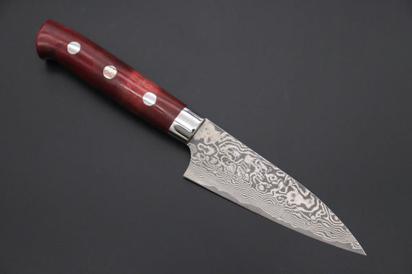 Takeshi Saji Paring Takeshi Saji SUMMIT ― Limited Edition Custom Series SMT-848 R-2 Custom Damascus Paring 95mm (3.7 Inch)