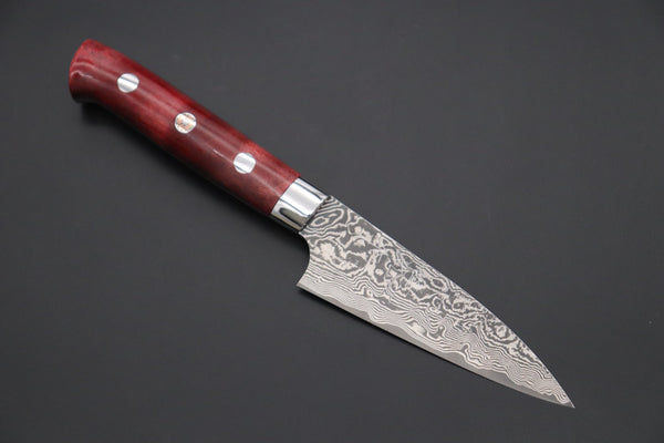 Takeshi Saji Paring Takeshi Saji SUMMIT ― Limited Edition Custom Series SMT-849 R-2 Custom Damascus Paring 95mm (3.7 Inch)