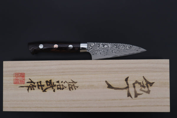 Takeshi Saji Paring Takeshi Saji SUMMIT ― Limited Edition Custom Series SMT-850 R-2 Custom Damascus Paring 95mm (3.7 Inch)