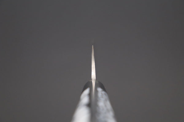 Takeshi Saji Paring Takeshi Saji SUMMIT ― Limited Edition Custom Series Summer Edition SMT-1007 R-2 Custom Damascus Paring 95mm (3.7 Inch, White Ice Turquoise Handle)