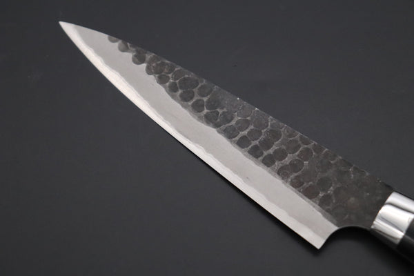 Takeshi Saji Petty Takeshi Saji Aogami Super Custom Series Petty (130mm and 150mm, Linen Micarta Handle)