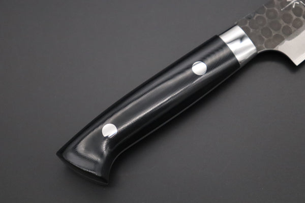 Takeshi Saji Petty Takeshi Saji Aogami Super Custom Series Petty (130mm and 150mm, Linen Micarta Handle)