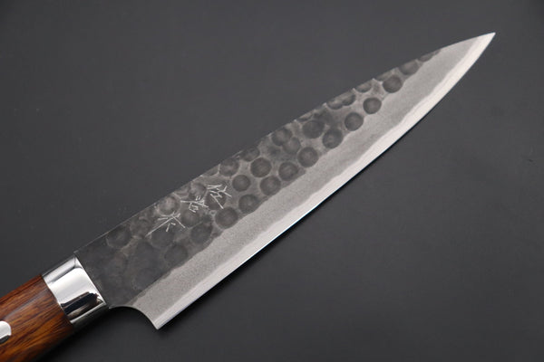 Takeshi Saji Petty Takeshi Saji Aogami Super Custom Series Petty (135mm and 150mm, 2 Sizes, Irownwood Handle)