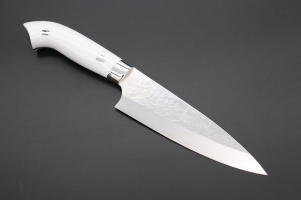 Takeshi Saji Petty Takeshi Saji SRS-13 Custom Series Designed By Nomura Petty 135mm (5.3 inch, White Corian Handle)