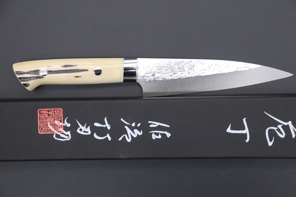 Takeshi Saji Petty Takeshi Saji SRS-13 Custom Series Petty 135mm (5.3 inch, Stag Bone Handle)