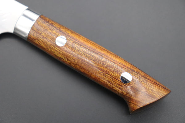 Takeshi Saji Petty Takeshi Saji SRS-13 Hammer Forged, Custom Handmade Handle Series Petty 135mm (5.3 inch, Ironwood Handle)