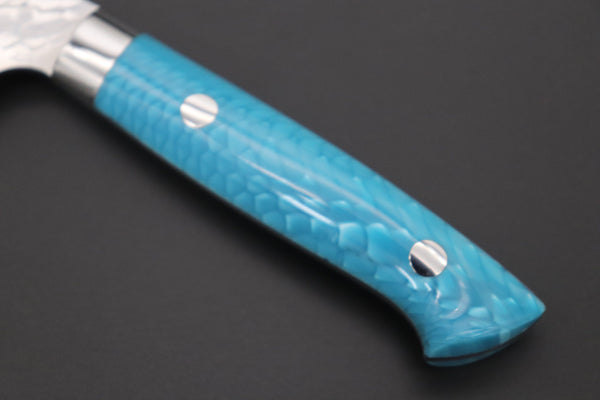 Takeshi Saji Petty Takeshi Saji SUMMIT ― Limited Edition Custom Series SMT-1022 STRIX SAN-MAI Custom Hammered Petty 135mm (5.3 Inch)