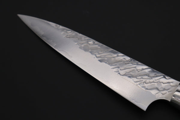 Takeshi Saji Petty Takeshi Saji SUMMIT ― Limited Edition Custom Series SMT-1022 STRIX SAN-MAI Custom Hammered Petty 135mm (5.3 Inch)