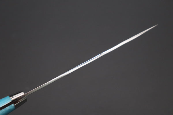 Takeshi Saji Petty Takeshi Saji SUMMIT ― Limited Edition Custom Series SMT-1022 STRIX SAN-MAI Custom Hammered Petty 135mm (5.3 Inch)