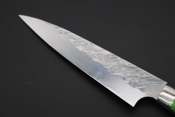 Takeshi Saji Petty Takeshi Saji SUMMIT ― Limited Edition Custom Series SMT-1023 STRIX SAN-MAI Custom Hammered Petty 135mm (5.3 Inch)