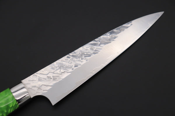 Takeshi Saji Petty Takeshi Saji SUMMIT ― Limited Edition Custom Series SMT-1023 STRIX SAN-MAI Custom Hammered Petty 135mm (5.3 Inch)