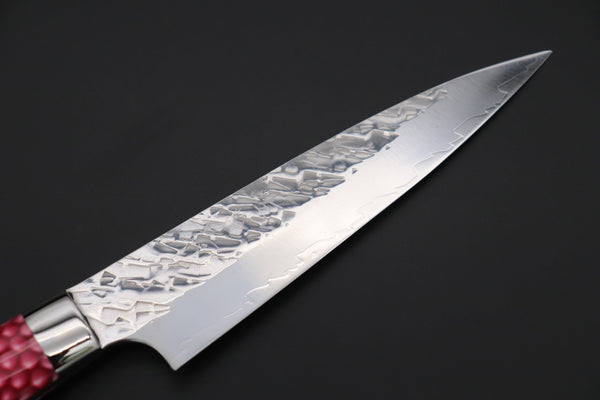 Takeshi Saji Petty Takeshi Saji SUMMIT ― Limited Edition Custom Series SMT-1024 STRIX SAN-MAI Custom Hammered Petty 135mm (5.3 Inch)