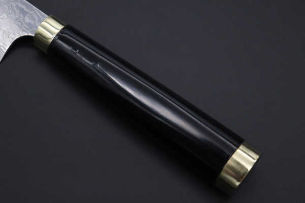 Takeshi Saji Petty Takeshi Saji Urushi & Makie Series "Mt. Fuji Motif" R-2 Custom Diamon Damascus STU-43 Petty 135mm (5.3')