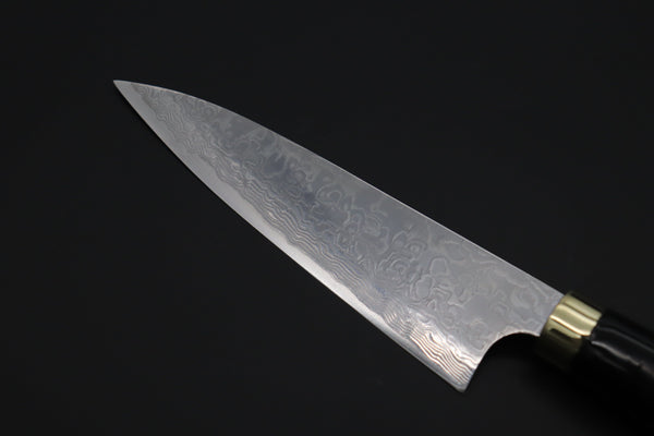 Takeshi Saji Petty Takeshi Saji Urushi & Makie Series "Mt. Fuji Motif" R-2 Custom Diamon Damascus STU-43 Petty 135mm (5.3')