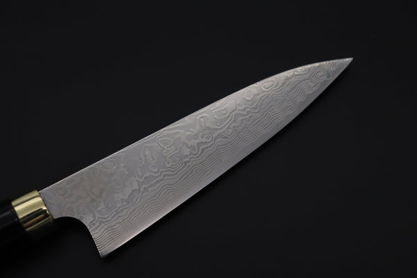 Takeshi Saji Petty Takeshi Saji Urushi & Makie Series "Mt. Fuji Motif" R-2 Custom Diamon Damascus STU-43 Petty 135mm (5.3')