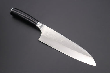 Takeshi Saji Santoku Takeshi Saji SRS-13 "ARC "Santoku 180mm (7 inch, Black Pakka Wood Handle, ARC-2B)
