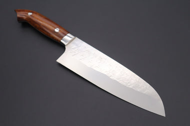 Takeshi Saji Santoku Takeshi Saji SRS-13 Custom Series Designed By Nomura Santoku 180mm (7 inch, Ironwood Handle)