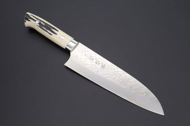 Takeshi Saji Santoku Takeshi Saji SRS-13 Custom Series Santoku 180mm (7 inch, Stag Bone Handle)