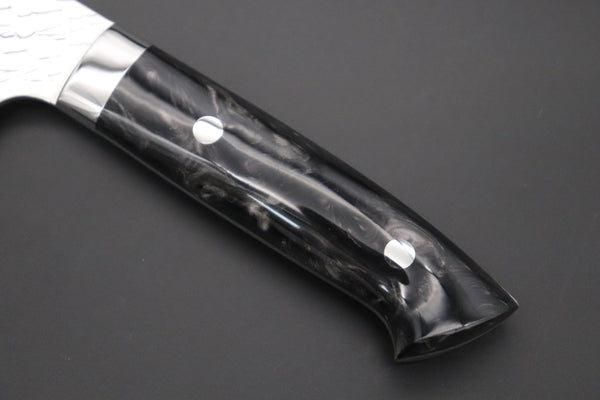 Takeshi Saji Santoku Takeshi Saji SUMMIT ― Limited Edition Custom Series SMT-1025 STRIX SAN-MAI Custom Hammered Santoku 180mm (7 Inch)