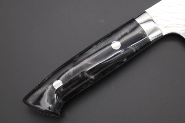 Takeshi Saji Santoku Takeshi Saji SUMMIT ― Limited Edition Custom Series SMT-1025 STRIX SAN-MAI Custom Hammered Santoku 180mm (7 Inch)