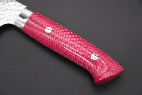 Takeshi Saji Santoku Takeshi Saji SUMMIT ― Limited Edition Custom Series SMT-1026 STRIX SAN-MAI Custom Hammered Santoku 180mm (7 Inch)