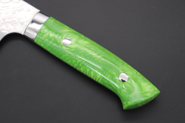 Takeshi Saji Santoku Takeshi Saji SUMMIT ― Limited Edition Custom Series SMT-1027 STRIX SAN-MAI Custom Hammered Santoku 180mm (7 Inch)