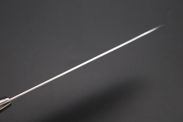 Takeshi Saji Santoku Takeshi Saji SUMMIT ― Limited Edition Custom Series SMT-1038 VG-10W Multi-Colored Golden-Rainbow Damascus Santoku 180mm (7 Inch)