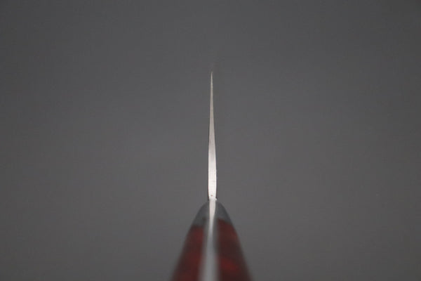 Takeshi Saji Santoku Takeshi Saji SUMMIT ― Limited Edition Custom Series SMT-1039 VG-10W Multi-Colored Golden-Rainbow Damascus Santoku 180mm (7 Inch)