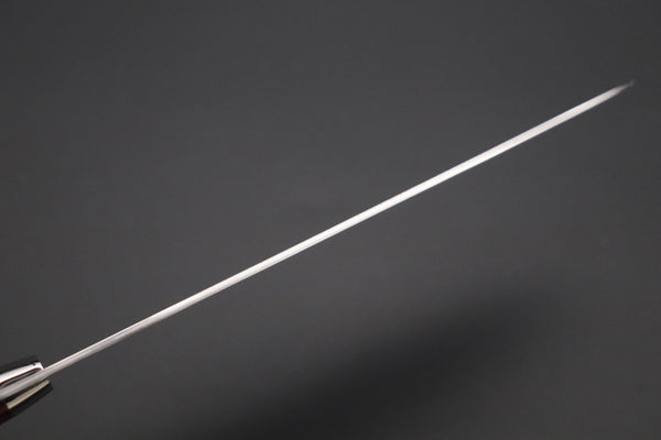 Takeshi Saji Santoku Takeshi Saji SUMMIT ― Limited Edition Custom Series SMT-1040 VG-10W Multi-Colored Golden-Rainbow Damascus Santoku 180mm (7 Inch)