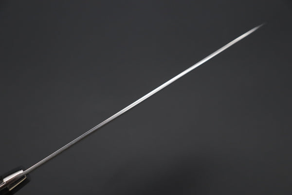 Takeshi Saji Santoku Takeshi Saji SUMMIT ― Limited Edition Custom Series SMT-1069 VG-10W Multi-Colored Golden-Rainbow Damascus Santoku 180mm (7 Inch)