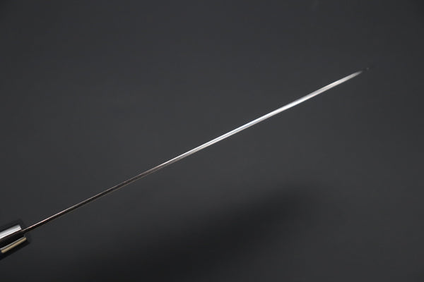 Takeshi Saji Santoku Takeshi Saji SUMMIT ― Limited Edition Custom Series SMT-1113 VG-10W磨 Multi-Colored Golden-Rainbow Damascus Santoku 180mm (7 Inch)