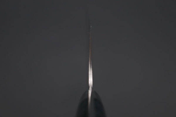 Takeshi Saji Santoku Takeshi Saji SUMMIT ― Limited Edition Custom Series SMT-1115 VG-10W磨 Multi-Colored Golden-Rainbow Damascus Santoku 180mm (7 Inch)