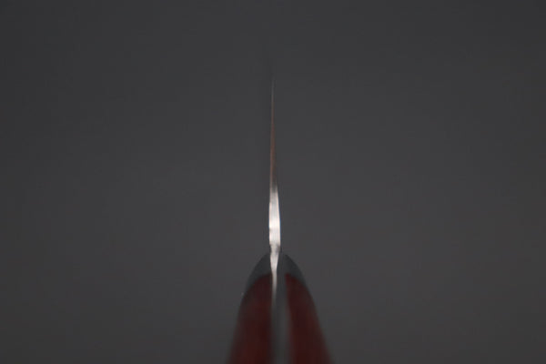 Takeshi Saji Santoku Takeshi Saji SUMMIT ― Limited Edition Custom Series SMT-1116 VG-10W磨 Multi-Colored Golden-Rainbow Damascus Santoku 180mm (7 Inch)