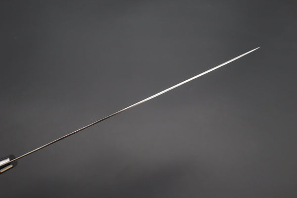 Takeshi Saji Sujihiki Takeshi Saji SUMMIT ― Limited Edition Custom Series SMT-1137 VG-10W磨 Multi-Colored Golden-Rainbow Damascus Sujihiki 270mm (10.6 Inch)