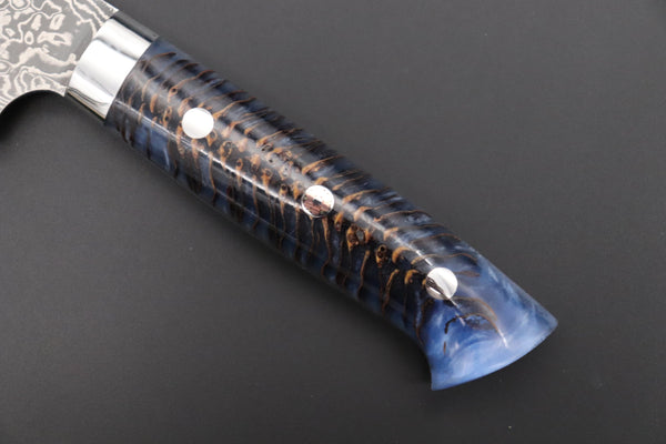 Takeshi Saji Sujihiki Takeshi Saji SUMMIT ― Limited Edition Custom Series SMT-885 R-2 Custom Damascus Sujihiki 270mm (10.6 Inch)