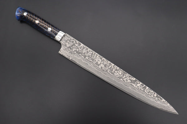 Takeshi Saji Sujihiki Takeshi Saji SUMMIT ― Limited Edition Custom Series SMT-886 R-2 Custom Damascus Sujihiki 270mm (10.6 Inch)