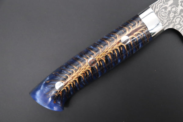 Takeshi Saji Sujihiki Takeshi Saji SUMMIT ― Limited Edition Custom Series SMT-887 R-2 Custom Damascus Sujihiki 270mm (10.6 Inch)