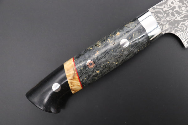 Takeshi Saji Sujihiki Takeshi Saji SUMMIT ― Limited Edition Custom Series SMT-888 R-2 Custom Damascus Sujihiki 270mm (10.6 Inch)