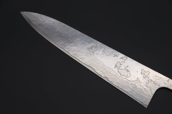 Takeshi Saji Wa Gyuto “Build Your Dream Knife” Takeshi Saji VG-10 Custom Polished Damascus TSBO-1 Wa Gyuto 240mm