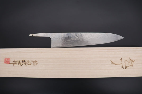 Takeshi Saji Wa Gyuto “Build Your Dream Knife” Takeshi Saji VG-10 Custom Polished Damascus TSBO-1 Wa Gyuto 240mm