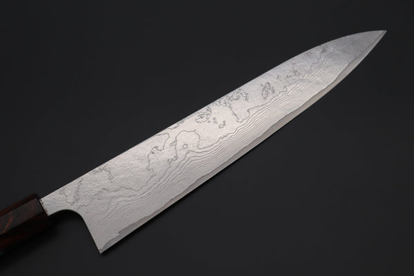 Takeshi Saji Wa Gyuto Takeshi Saji SUMMIT ― Limited Edition Custom Series VG-10 Custom Damascus Wa Gyuto 240mm (9.4 Inch, STCL-296)