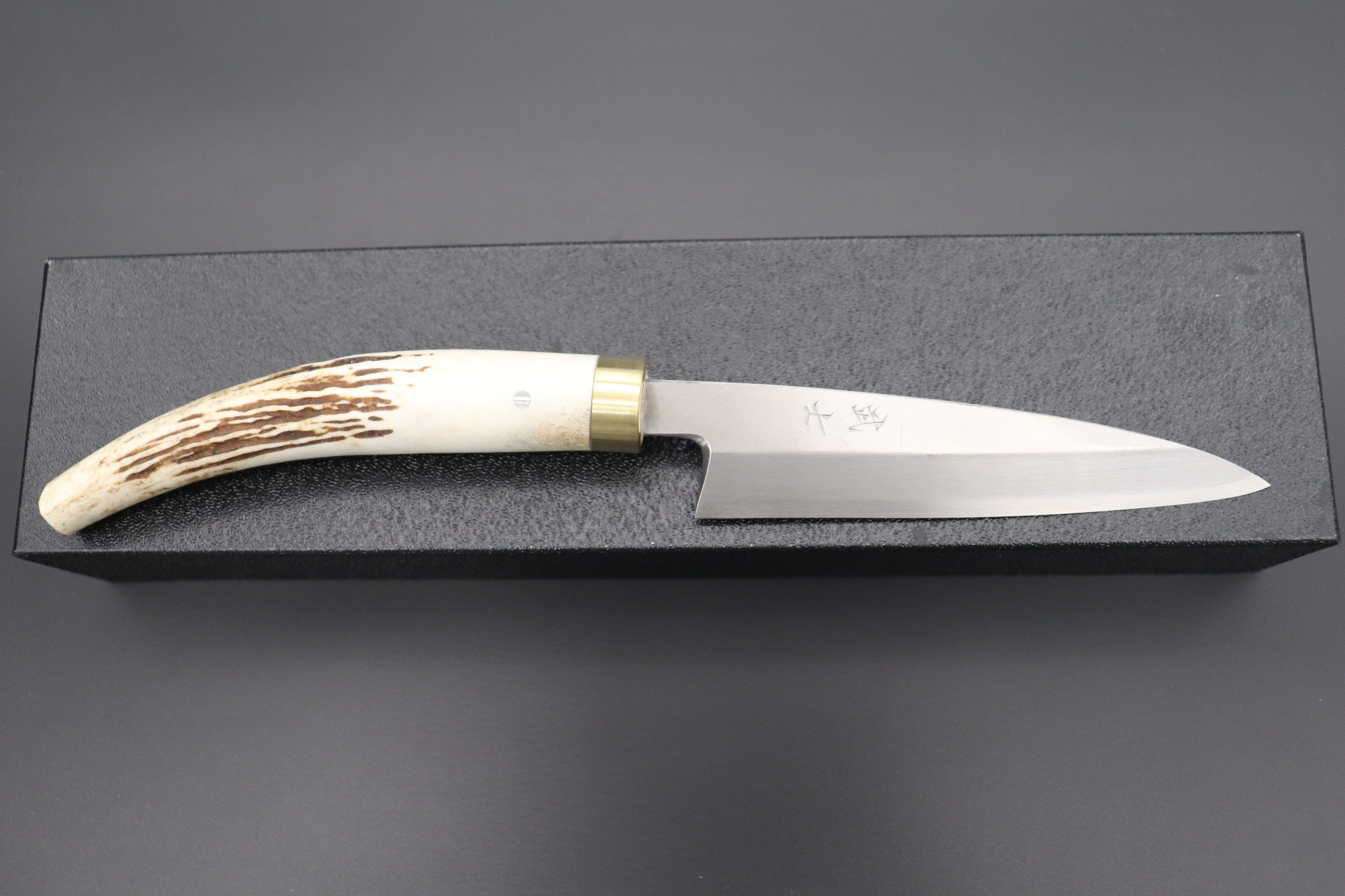 2-piece Stag Antler Outdoor Knife Set