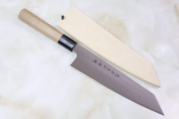 Fu-Rin-Ka-Zan Kiritsuke FAS-4D Kiritsuke 210mm(8.2inch) Fu-Rin-Ka-Zan Aogami Super Wa Series Kiritsuke 210mm (8.2 inch, D Shaped Magnolia Wooden Handle, FAS-4D)
