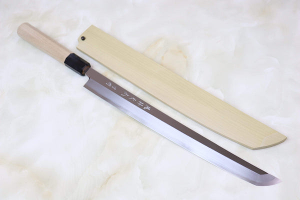 Fu-Rin-Ka-Zan Sakimaru Takohiki FSO-60 Sakimaru Takohiki 300mm (11.8inch) Fu-Rin-Ka-Zan Limited, Hon Kasumi Blue Steel No.1 Sakimaru Takohiki 300mm (Perfectly Mirror Polished Blade, 11.8 Inch, FSO-60)