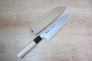 Fu-Rin-Ka-Zan R-2 Clad Wa Series FR2-3SA Wa Santoku 190mm (7.4inch) - JapaneseChefsKnife.Com