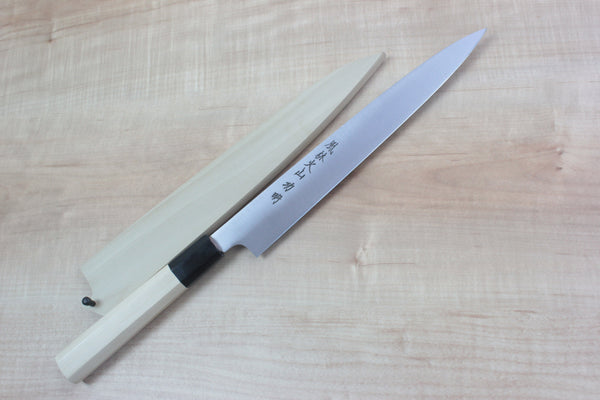 Fu-Rin-Ka-Zan Aogami Super Wa Series Sujihiki (240mm to 270mm, 2 sizes) - JapaneseChefsKnife.Com