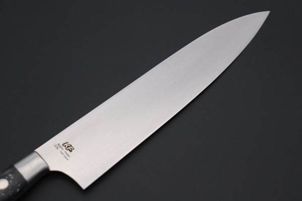 Hattori Gyuto Hattori Forums FH Series Limited Edition "SNOW IN THE DARK" Gyuto (210mm~270mm, 3 Sizes, Dupont Corian® Handle)